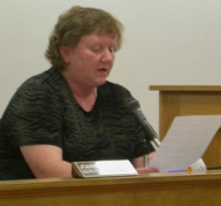 Joanne Mower reads budget