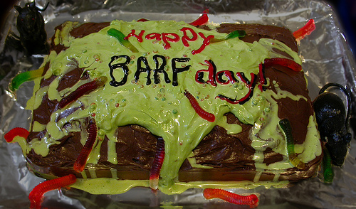 Barfday Cake