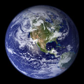 Earth image by NASA